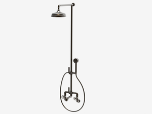 RVMT313 - Wall-mounted bathtub set with hand shower with overhead shower _ BLEU PROVENCE